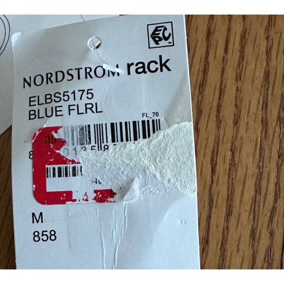 Elodie Womens Floral Smocked Elastic Waist Mini Skirt M Multicolor NWT - Picture 6 of 11